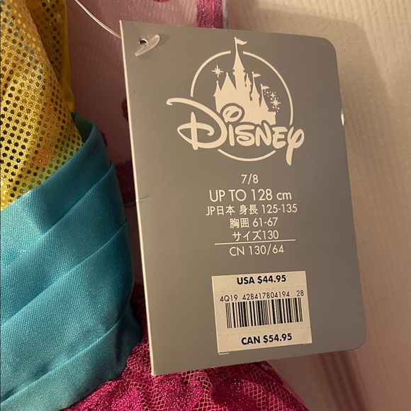 Disney Fancy Nancy Pink and Yellow Costume - Picture 7 of 7